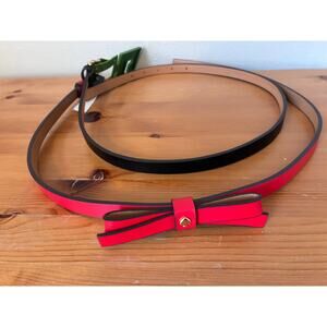 kate spade | Accessories | Kate Spade Gold Leather Bow Belt  display picture 1